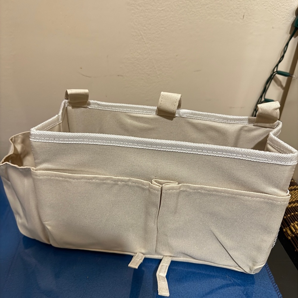 Elegant Cream Storage Organizer